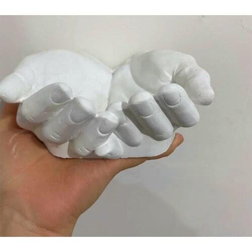 Concrete Flower Pot silicone Mold Cement Planter Pot Mold Palm ShapeSilicone Molds for Epoxy Resin DIY Storage Box Mold