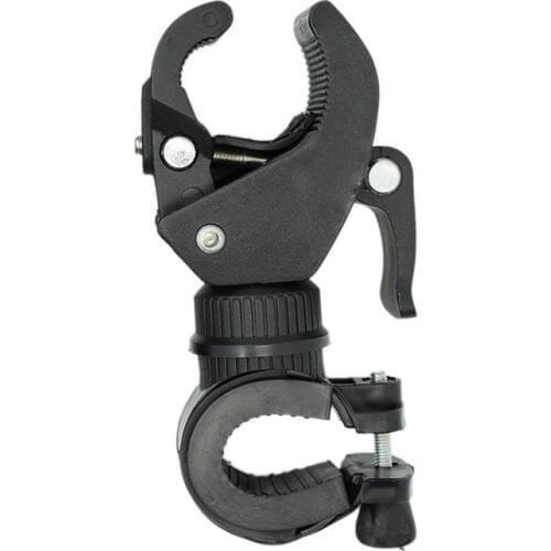 360 Degree Rotating Cycling Bike Light Mount Holder for LED Flashlight Lamp Torch Handlebar Holder Bicycle Clip Clamp [Pack D]