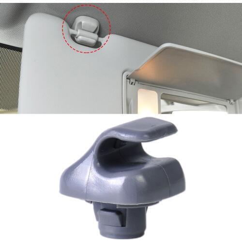 DWCX Grey Sun Visor Sunvisor Clip Hook Bracket Hanger 88217S01A01ZA 88217-S04-003ZA for Honda Accord Civic CR-V Pilot Odyssey