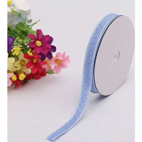 Hot DIY Handmade Ribbon 1.2cm Small Cattle Carefully Mixed Gorgeous Satin Ribbons Hairpin Decorative Hair Bandage Crafts