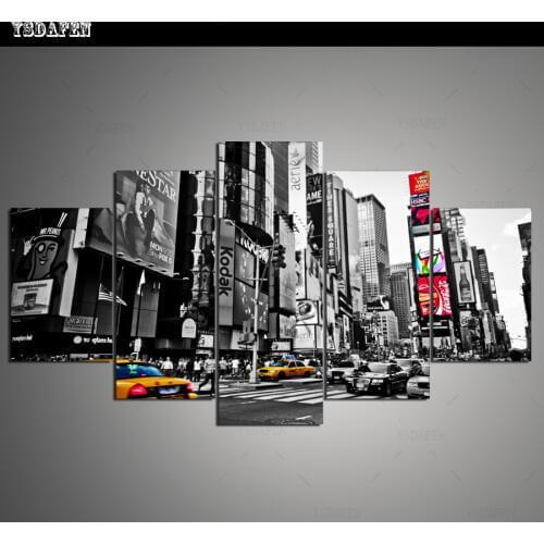 HD print olieverf Film modulaire foto Scenery poster kind room decor woondecoratie 5 stks canvas art z568