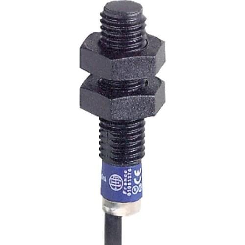 XS4P08PA340 Inductive sensor XS4 M8 - L33mm - PPS - Sn2.5mm - 12..24VDC - cable 2m