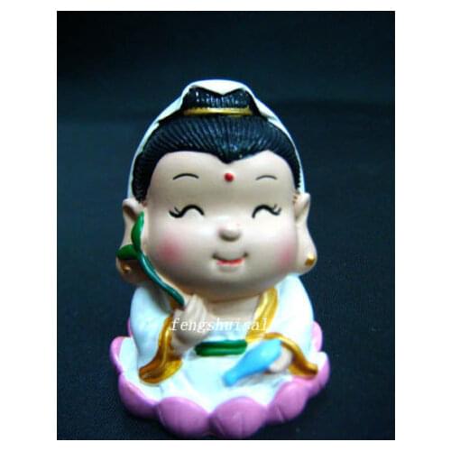 Painting Goddess Kuan Yin Of Mercy And Compassion feng shui Buddha statue