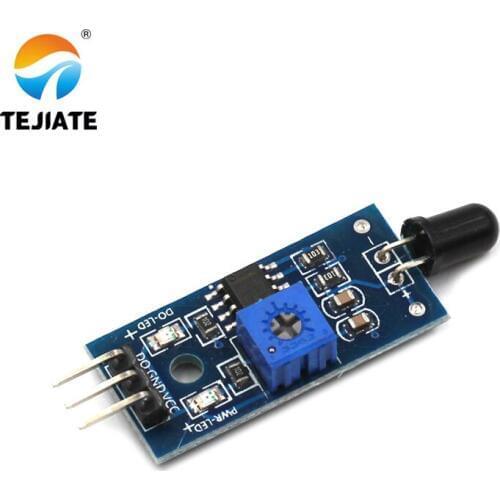 1PCS Flame Sensor Module Fire Source Detection Modular Device Infrared Reception Fire Light Alarm