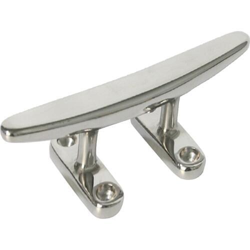 316 Stainless Steel 6 Inch Boat Mooring Cleat Slimline Rope Cleat For Dock