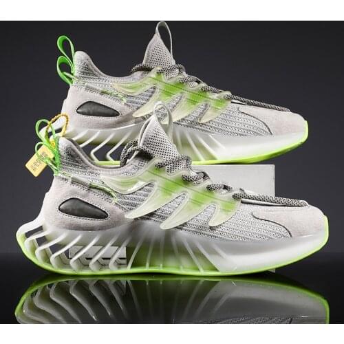 New Breathable Running Shoes for Men Blade Cushioning Sneakers Outdoor Athletic Shoes Professional Training Shoes Zapatills