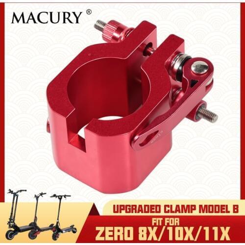 Original Upgraded Folding Clamp for ZERO 10X 11X 8X SPEEDUAL Dualtron 3 DT3 Spider Thunder Electric Scooter Rugged Lock of Stem