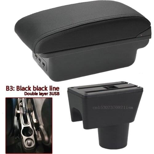 For Renault Duster Armrest For Dacia Duster Car Armrest box Center Storage box car accessories Interior