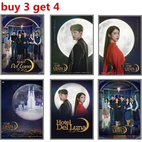Hotel Del Luna poster Korean Drama Home Decoration Stickers Posters