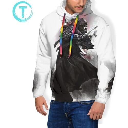 Guild Wars 2 Hoodie Guild Wars 2 Thief Hoodies Big Long Sleeve Pullover Hoodie Winter Male Polyester Hoodies