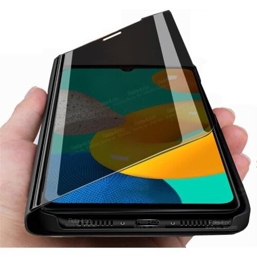 Smart Mirror Flip Magnetic Case For Samsung Galaxy M32 M 32 2021 SM-M325F/DS 6.4'' Stand Shockproof Protective Phone Cover Couqe