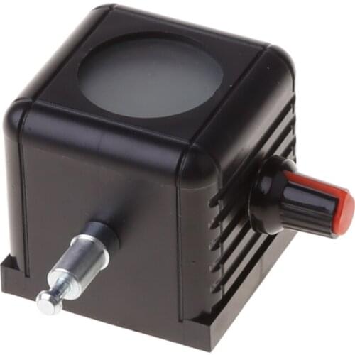 USB White LED Light Lighting Bottom Biological Microscope Lamp Source Adjustable Y5JA