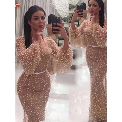 Skinny Sexy Puff Sleeve Long Dress Women O Neck Empire Floor-Length Maxi Dress Slim Wedding Prom Elegant Fashion Party Dresses