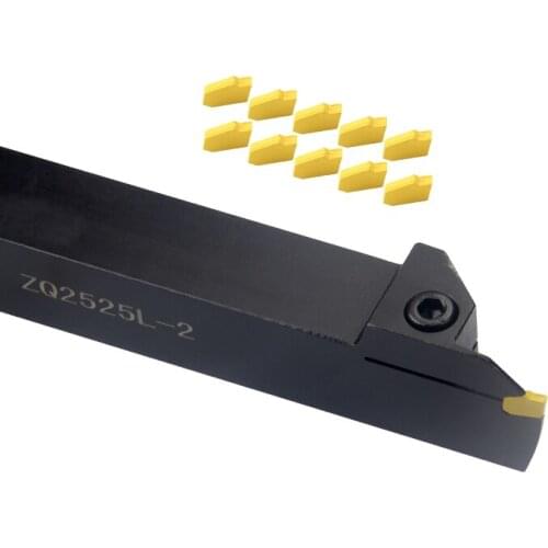 ZQ2020L-2 ZQ2525L-5 Width Grooving CNC Lathe Machining Cutting Tool holder SP200-500 Metal Grooving Blades Parting Cutter Tool
