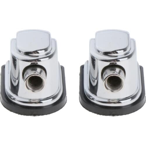 2 Pieces Metal Snare Drum Lugs Claw Hooks Set for Drum Set Replacements