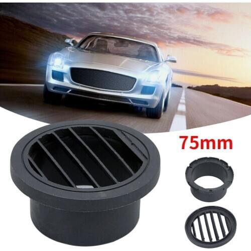 75mm Car Warm Air Vent Outlet Air Heater Ducting Outlet Connector For Websato Eberspacher For Propex Plastic Car Accessories