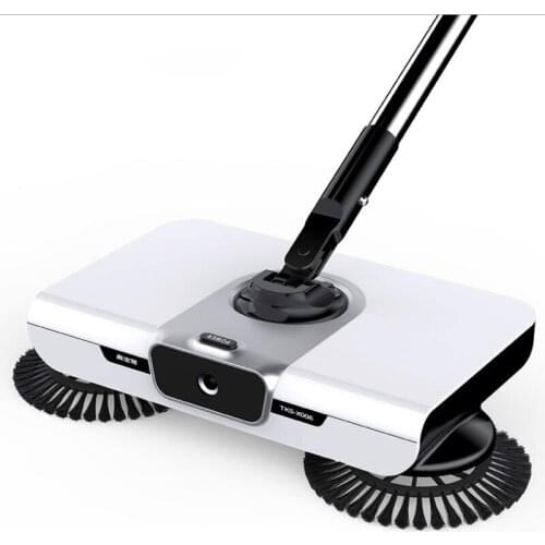 Automatic Broom Hand Push Sweeper Stainless Robo Floor Cleaner Robot Vacuum Swivel Sweeper Aspiradora Household Appliances DH50