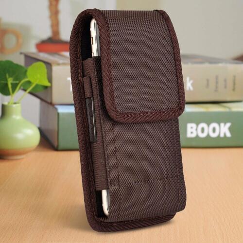 5.5" Belt Clip Phone Pouch Case Nylon Hook Loop Holster for Samsung S9 Plus/S8 Plus /Note 8/Note 9/Galaxy A9 Star/A9 Star Lite