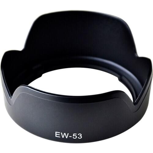 Flower Petal Bayonet Lens Hood Shade Replace EW-53 for Canon EF-M 15-45mm f/3.5-6.3 IS STM/ 15-45 mm f3.5-6.3 IS STM EW53 EW 53