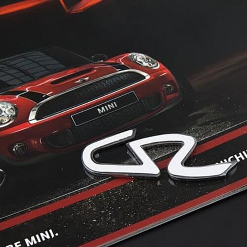 For BMW MINI COOPER F54 F55 56 F60 Car Metal Decoration Stickers Diesel Edition Logo SD Letter Car Modification Accessories