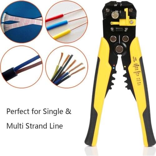 ESPLB Wire Stripper Self-adjusting Cable Cutter Crimper Automatic Wire Stripping Tool Cutting Pliers Tool for Industry