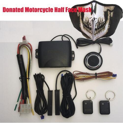 Good use Car Alarm System PKE Auto Keyless Entry On/Off By Remote Control Push Central Button Start Stop Car Remote Engine