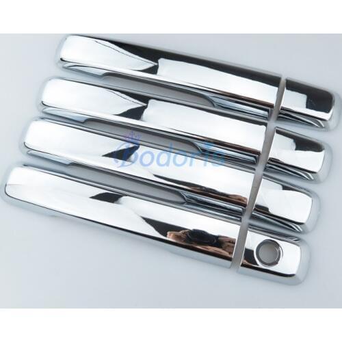 Chrome Door Handle Cover Car Styling 2012 2013 2014 2015 2016 2017 2018 For ISUZU Dmax D MAX D-MAX Accessorries