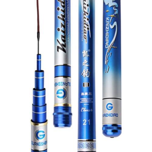 Carbon fishing rods 3.6 -7.2m taiwan fishing rod ultralight superhard big five section hand pole long section fishing rod