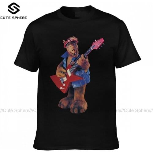 Alf T-Shirt Classic Casual Cotton T Shirt Printed Short Sleeves Tee Shirt Man Plus size