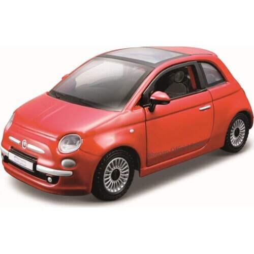 Bburago 1:32 Scale 2007 Fiat 500 Alloy Luxury Vehicle Diecast Cars Model Toy Collection Gift