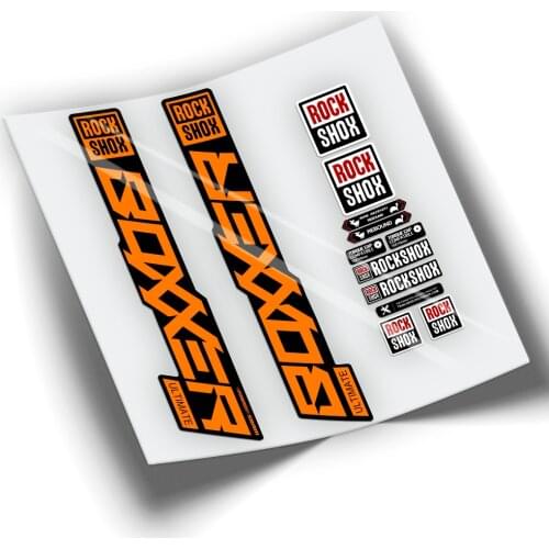 STICKERS clevis Rod BICILECTA ROCKSHOX BOXXER ULTIMATE 2021 WP376