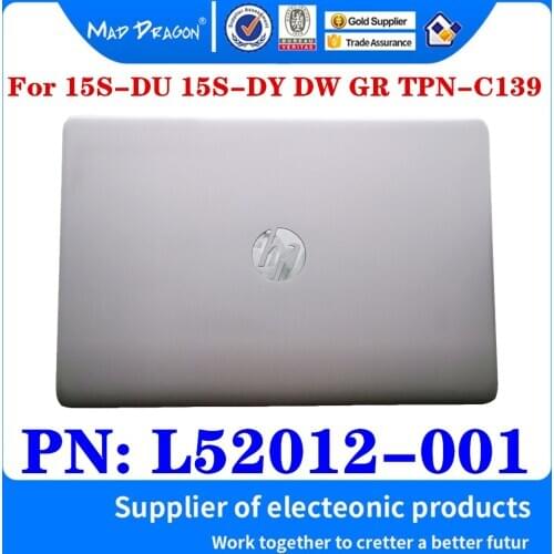 New Original L52012-001 AP2H8000100 For HP 15S-DU 15s-DY 15S DW GR TPN-C139 Laptop LCD Top Cover LCD Back Cover Silver A Shell