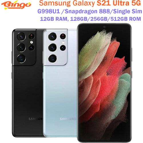 Samsung Galaxy S21+ 5G G996U G996U1 Original Unlocked Cell Phone 6.7" 8GB&128GB Triple Rear Camera Octa Core Snapdragon 888 NFC