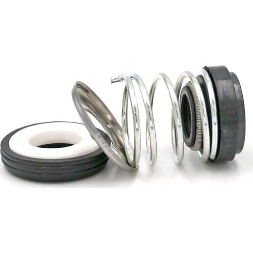 Fit Shaft Dia 8-16mm Mechanical Shaft Seal Graphite /Ceramics Single Coil Spring Pump Clean Water Pump Circulation