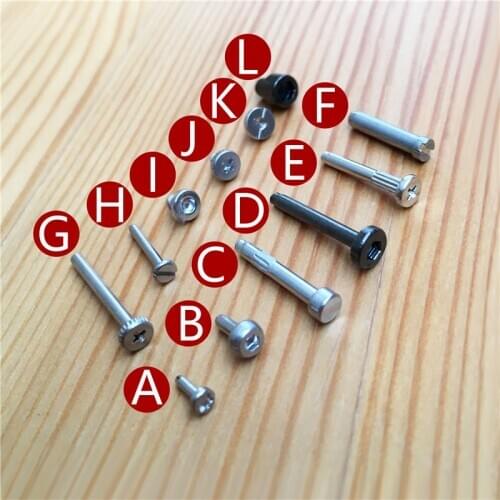 Bezel&band screw for CA SIO G-shock automatic watch
