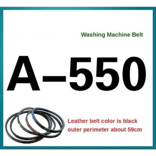 A-550 Washing machine belt A type belt transmission belt washing machine motor belt triangle belt antistatic belt accessories