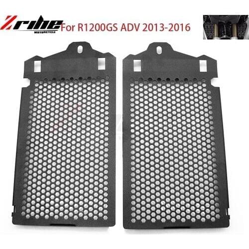 Motorcycles Radiator Grille Guard Moto Stainless Grill Cover For BMW R1200GS R1200GSA LC WC ADV Super Adventure 13 14 15 16 2016