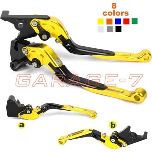 CNC Levers For YAMAHA YFZ 350 Banshee 2002-2008 2003 2004 2005 2006 2007 Adjustable Brake Motorcycle Folding Extendable Clutch