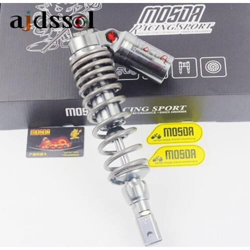 Universal Modified 320MM Motorcycle Rear Suspension Adjustable Rebound Damping Fork/Round Shock Absorbers for Scooter/Sport-bike