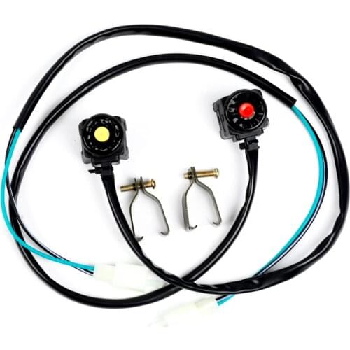 Universal ATV Motorcycle Dual Sport Dirt Quad Start Horn Kill Off Stop Switch Button Motorbike Accessories