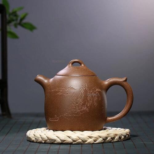 Yixing Zisha large capacity teapot, 420ml, Zisha, tea set, Chinese tea set