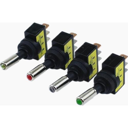 1PCS ASW-15D 12V 20A Car Auto LED Light Toggle Rocker Switch 3Pin SPST ON/OFF Sales for vehicles