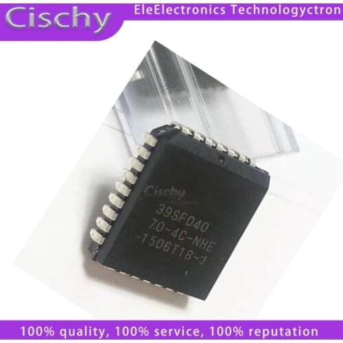 1pcs/lot SST39SF040-70-4I-NHE SST39SF040-70-4C-NH SST39SF040-70-4I SST39SF040 PLCC-32 In Stock