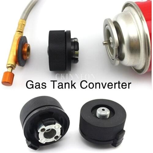 500Pcs/Lot Camping Butane Adapter Bunner Convert Cylinder Screw For BBQ Home Indoor Outdoor