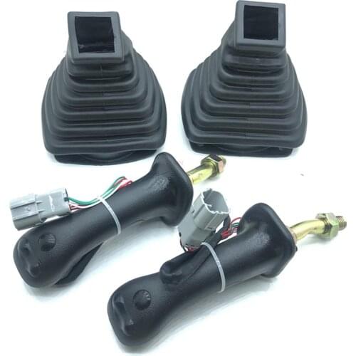 Excavator accessories For DOOSAN DH DX DAEWOO 225-9/215-9 Joystick handle Three button with plug