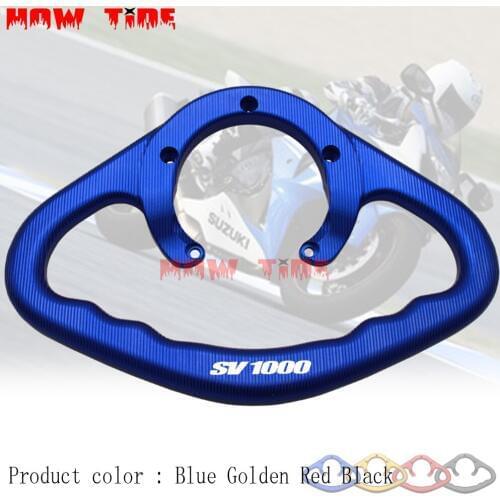 Alconstar- Motorcycle Passenger Handgrips Hand Grip Tank Grab Bar Handles Armrest For Suzuki SV1000/SV1000S 2003 - 2013