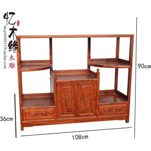 Mahogany sideboard modern Chinese antique tea cabinet wood rosewood cabinet cupboard cabinets bedroom cabinet