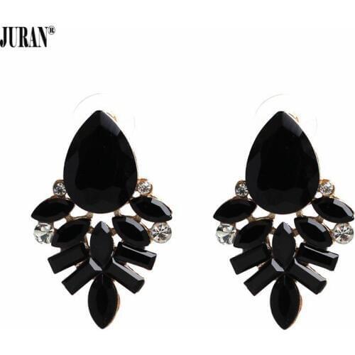Brincos 2017 good quality New fashion women statement crystal stud Earrings for women fashion earring Factory Price wholesale