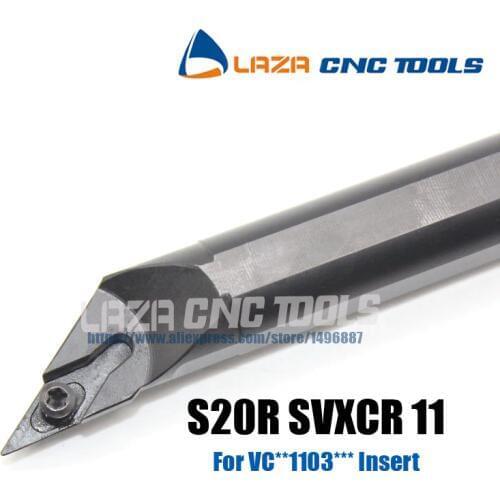 S20R-SVXCR11, S20R-SVXCL11 Internal Turning Holder,SVXCR CNC Indexable Boring Bar,96 Deg Lathe tool Boring Bar for VCMT/VCGT1103