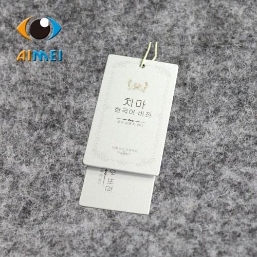 Customized 700Gsm Coated Paper Hang Tags For Clothes Printed Hang Tag Custom Swing Price Tags Oem Hang Tags Labels For Clothing